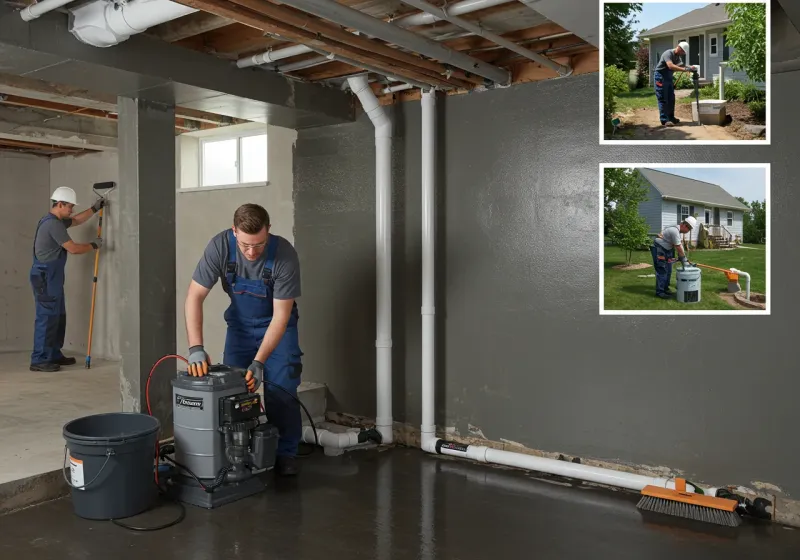 Basement Waterproofing and Flood Prevention process in Collinsville, AL